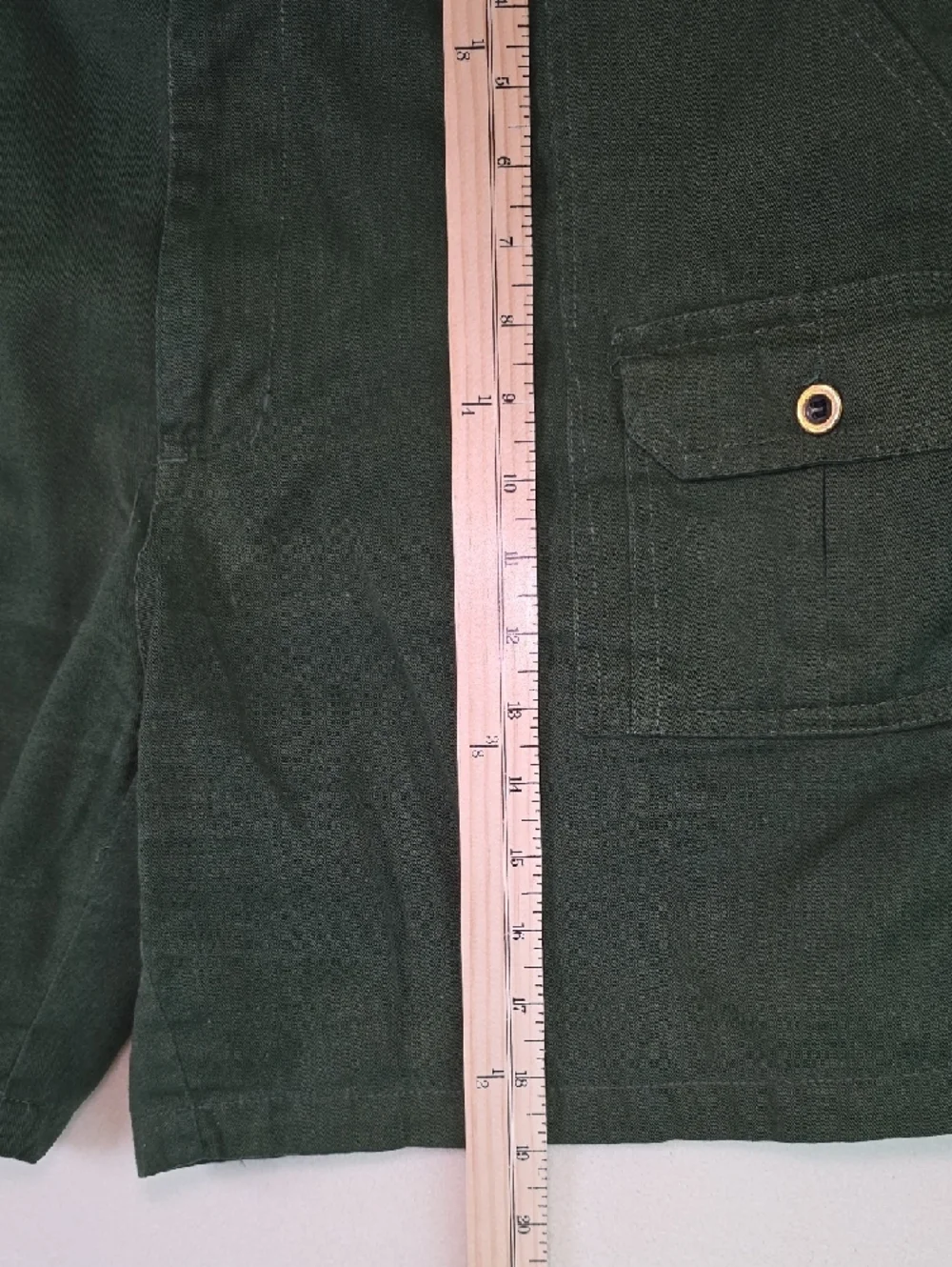 Haband Men's Shorts‎ Size 40 Forest Green Cargo Cotton